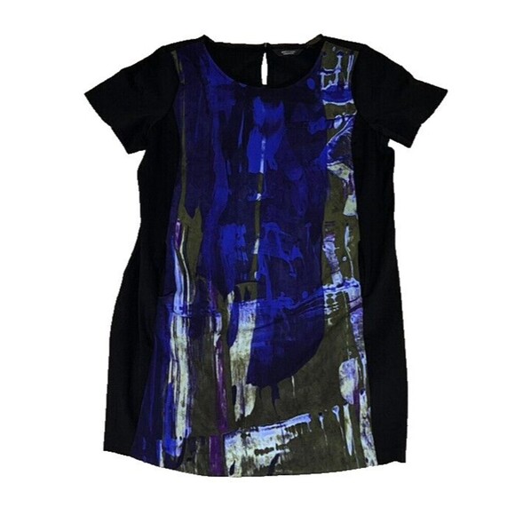 Simply Vera Vera Wang Dress Size PL Print‎ Casual Work Chic - Picture 1 of 6